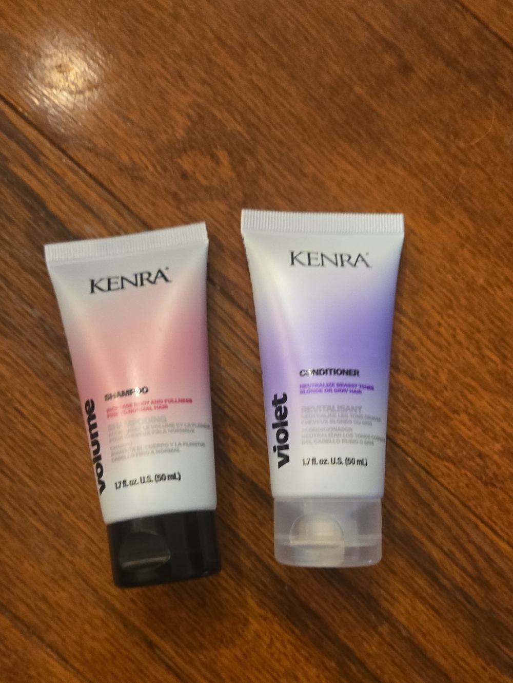 Kenra Volume Shampoo & Violet Conditioner Duo - Pink & Purple